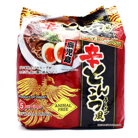 Kagoshima Tonkotsu Flavour Ramen 5 Pack