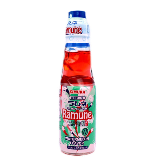 Kimura Ganso Ramune Watermelon 200ml