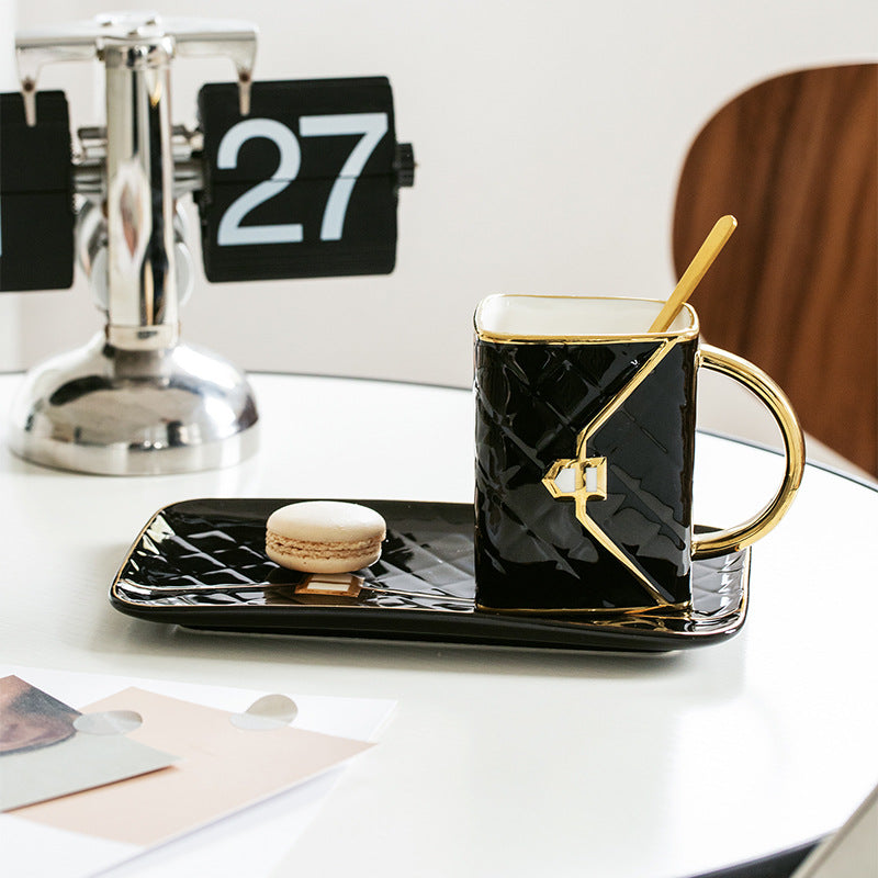 Handbag Mug and Saucer Set