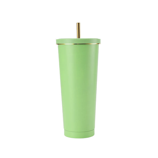 304 stainless steel thermal flask for cold and hot drinks, Pastel Color Light Green