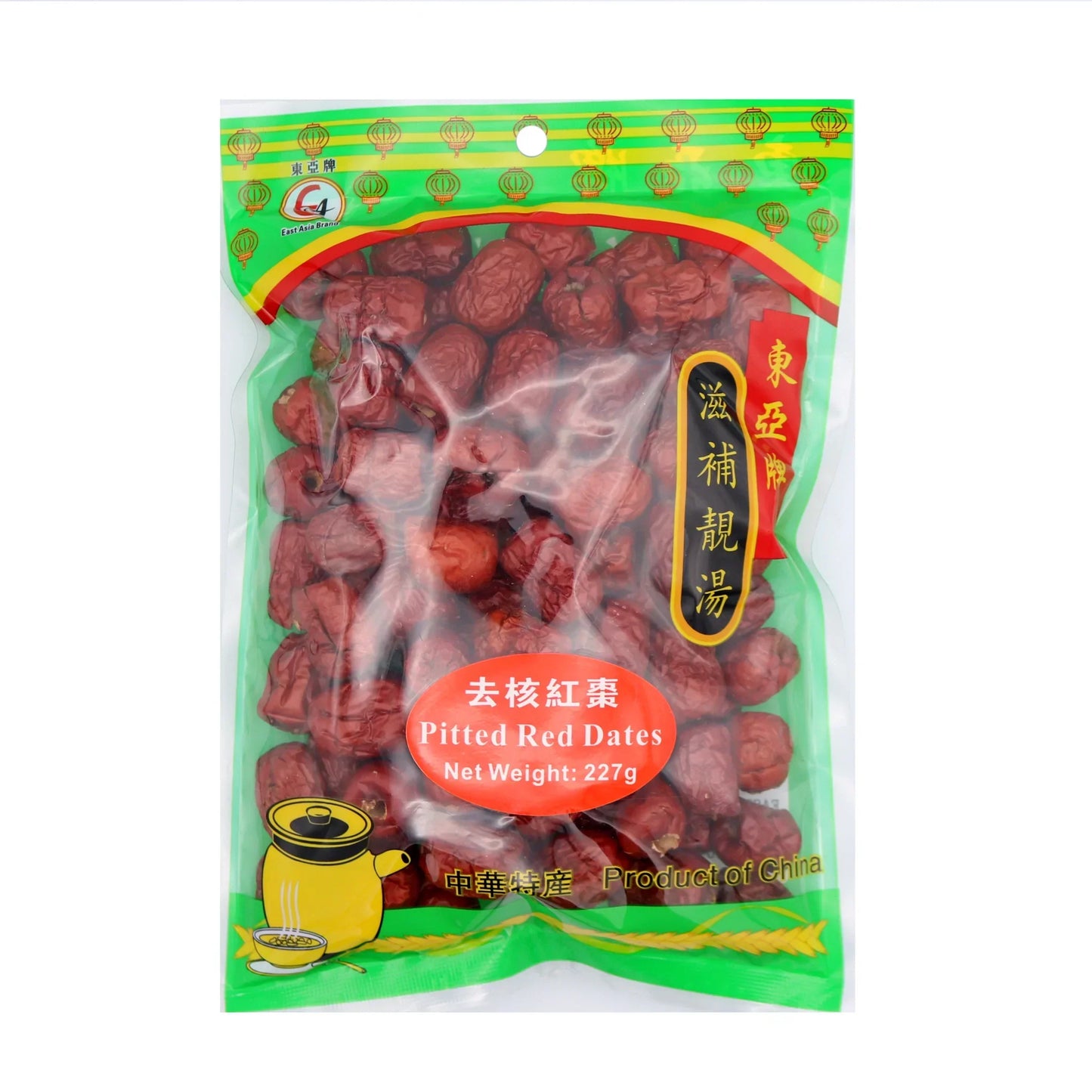 East Asia Brand Pitted Red Dates 227g WWW Mart