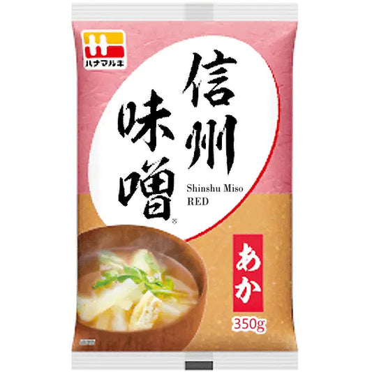 Hanamaruki Shinshu Aka Miso 350g WWW Mart