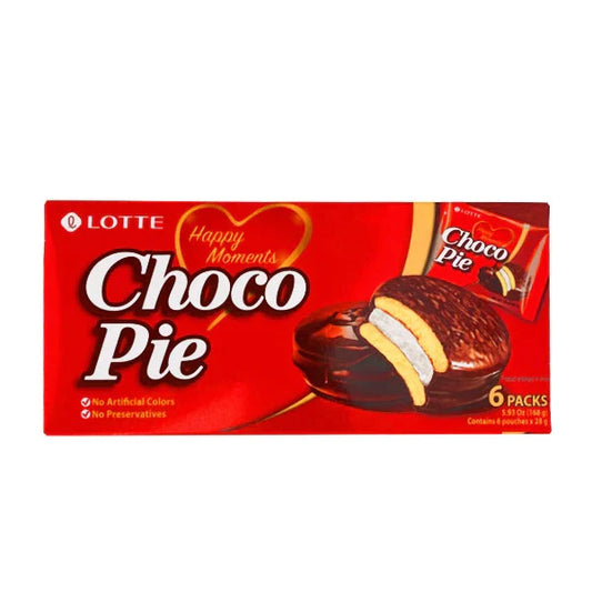 Lotte Choco Pie 6 Pack 168g WWW Mart