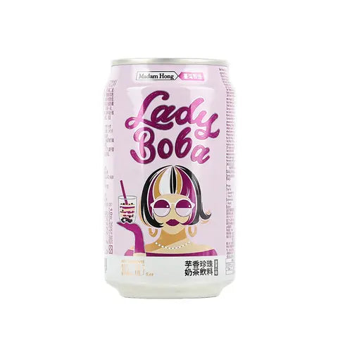 Madam Hong Lady Boba Taro Bubble 315ml WWW Mart