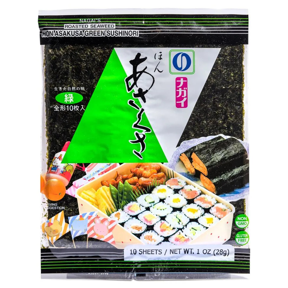 Nagai Honasakusa Nori Grn 10 sheet*2g¬† WWW Mart