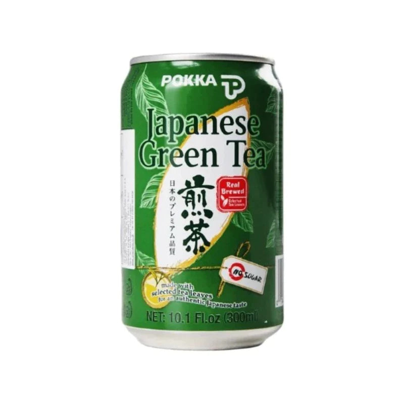 Pokka No Sugar Japanese Green Tea 300ml WWW Mart